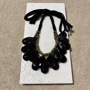 Black and Gold Necklace